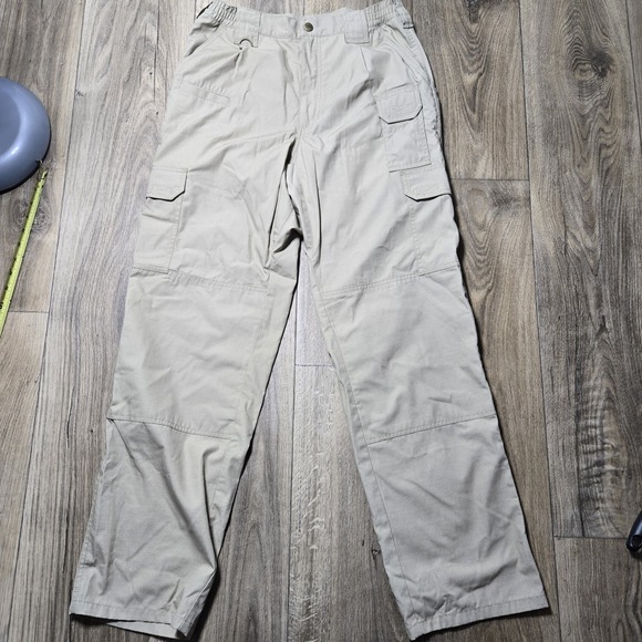 5.11 Men's TACLITE Pro Tactical Pants, Style 74273, Waist 30‎ Length 31 Khaki - Picture 2 of 11